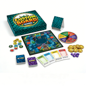 Custom Printed Board Game OEM Factory High Quality Card Game Production Service for Kids Fun Family Entertainment - Product Image 6