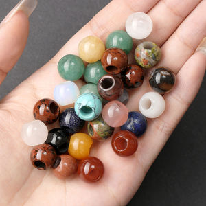 JD GEMS - Cuentas de Piedra Natural de Alta Calidad de 6 mm, 8 mm, 10 mm y 12 mm, Coloridas, Certificadas por CNAS, con Orificio <span class=keywords><strong>Grande</strong></span>, para Joyería, DIY, Pulseras - Product Image 6