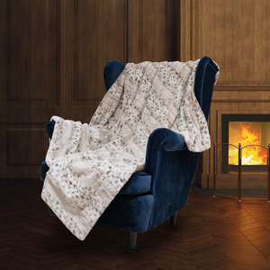 Cheetah Print <strong>Throw</strong> Blankets Faux Fur <strong>Extra</strong> <strong>Large</strong> <strong>Throw</strong> Blanket 50x60inches Bed Blanket Sand Leopard Printing - Product Image 2