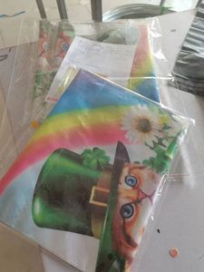 ธงสวนโพลีเอสเตอร์แบบสองด้าน ขนาด 12x18 นิ้ว ทนทาน พิมพ์ลายแบบซับลิเมชั่น ใช้กันอย่างแพร่หลาย - Product Image 4