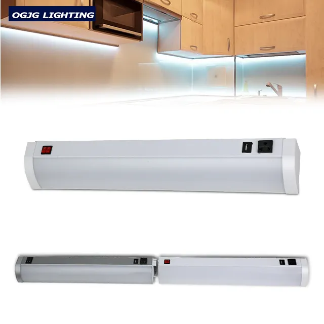 OGJG superfície montado 1ft 2ft 3ft 4ft 5ft motion sensor Led Luzes do Espelho Do Banheiro