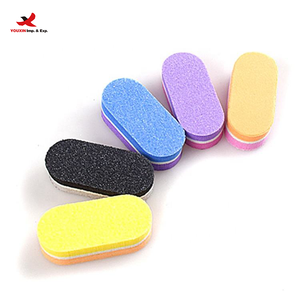 Lima de Uñas de Esponja Mixta HQ con Descuento, Mini 4.5*2*1.2cm, 100/180, Colores Variados, Pulidor de Uñas de Doble Cara, Herramienta de Manicura para Pulir - Product Image 2