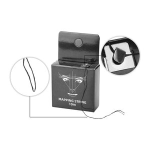 Hilo de mapeo de cejas preentintado negro, caja de cuerdas de mapeo de cejas, suministros de Microblading para cejas - Product Image 1