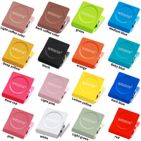 Imán de Metal Personalizado para Refrigerador, Portapapeles Magnético Colorido, Organizador de Archivos para Oficina y Escuela con Impresión de Logotipo