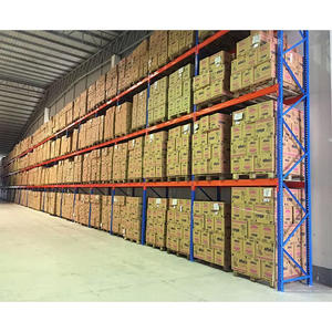 מדפי משטחים כבדים, מערכת אחסון גלובלית למחסנים, מדפי פלדה תעשייתיים סיטונאי - Product Image 1