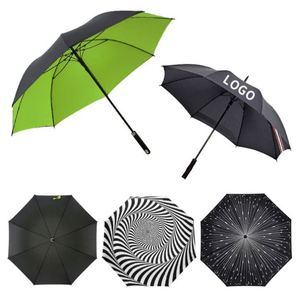 Custom Open 30/32/34 Inch Large <b>Umbrella</b> Oversize Vented Canopy Waterproof <b>Windproof</b> Stick Golf <b>Umbrella</b> - Product Image 5