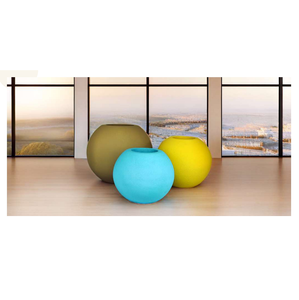 Le kit de jardinière de Pot de fleur d'intérieur et d'extérieur moderne de qualité supérieure BOLI comprend des fleurs artificielles pour une décoration de jardin à la maison élégante - Product Image 1