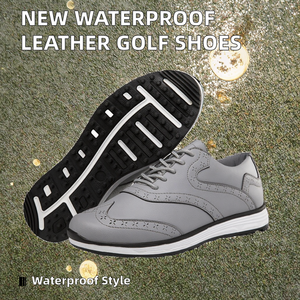 Nouveaux modèles de chaussures de golf plates de haute qualité, imperméables, en mesh, pour hommes, pour l'hiver et l'été, marque OEM - Product Image 2