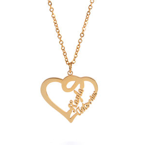 <span class=keywords><strong>Collana</strong></span> da uomo con nome a catena con pendente a croce riempito in <span class=keywords><strong>oro</strong></span> 18 carati Bling in acciaio inossidabile 316L personalizzato - Product Image 6