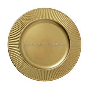 Assiette de service en métal de qualité supérieure pour la maison et le restaurant à bon prix Assiette de service de vaisselle au design moderne - Product Image 5