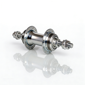 Moyeu de <span class=keywords><strong>roue</strong></span> BMX avant/arrière avec <span class=keywords><strong>axe</strong></span> traversant, roulements scellés en alliage d'acier haute précision et durables, 20 trous pour rayons, pour vélo à pignon fixe et <span class=keywords><strong>VTT</strong></span> - Product Image 4