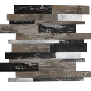 New nhôm kim loại Gạch <span class=keywords><strong>Mosaic</strong></span> thủ công sọc khảm gạch lát sàn giá rẻ giải phóng mặt bằng cho phòng tắm và nhà vệ sinh - Product Image 5