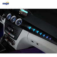 Kit d'éclairage d'ambiance GUGO W204 pour Mercedes Benz Classe C W204 2010-2014, kit d'éclairage d'ambiance intérieur 23 couleurs, garniture de décoration LED