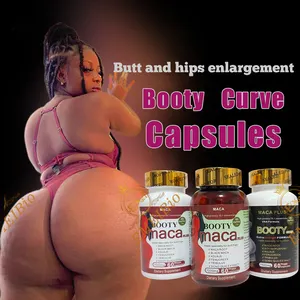 Natural Herbal Best Buttock Hips Big butt Enhancer Cream Pills Hips Up Breast Butt Enhancement Enlargement Capsule For Body