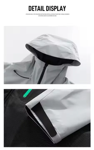 Giacca Unisex antipioggia <span class=keywords><strong>di</strong></span> alta qualità giacca da esterno Hardshell giacca Casual stile ampio giacca da trekking ad alta impermeabilità - Product Image 2