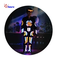 LED Predator Stage Clothes, Luminous Costume, Robot Suit