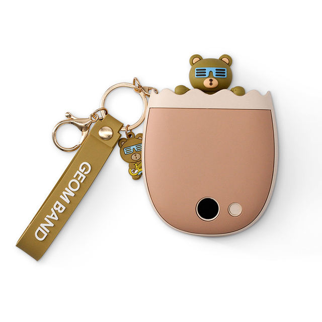 New Winter Hand Warmer 3600mAh USB Rechargeable Power Bank Cute Portable Mini Reusable Hand Warmer for Men Women Children's Kid