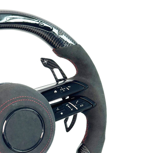 Pièces de tuning automobile pour <span class=keywords><strong>Mercedes</strong></span> Benz W205 W212 W222 W463 W464 W205 W44 W204 W218, mise à niveau de l'ancien au nouveau, volant de voiture en fibre de carbone - Product Image 3