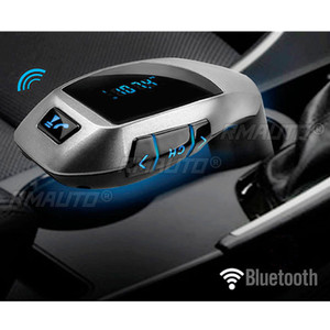 Transmisor FM Bluetooth V3.0 + EDR de Carga Rápida, Compatible con Tarjeta TF, Cargador Rápido, Compatible con la Función A2DP de Móviles - Product Image 2