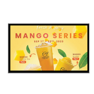 Indoor Wand Montiert Werbung Maschine Video Wand Touchscreen Eevator Supermarkt Digitale Schild Display - Product Image 1