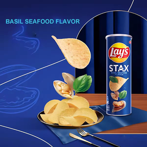 Wholesale Price Lays STAX Series Crispy Potato Chips 90g Popular Jalapeno Flavor <strong>Exotic</strong> <strong>Snack</strong> - Product Image 3