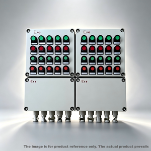 Caja de Distribución Industrial a Prueba de Explosiones, 380V 63A IP54, 20 Tomas, Panel de Control de Energía - Product Image 3