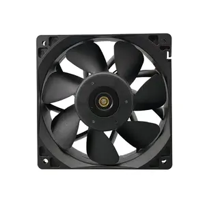 Alta velocidad ASIC S7/S9 120x120x38mm 12038 DC 12V 2.7A 6500RPM Ventilador de refrigeración de flujo axial 120mm