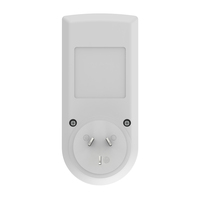 Wattsave Prise australienne 240V 10A, interrupteur horaire numérique d'intérieur, économiseur d'énergie, IP22, matériau PC, garantie 1 an, certifié CE