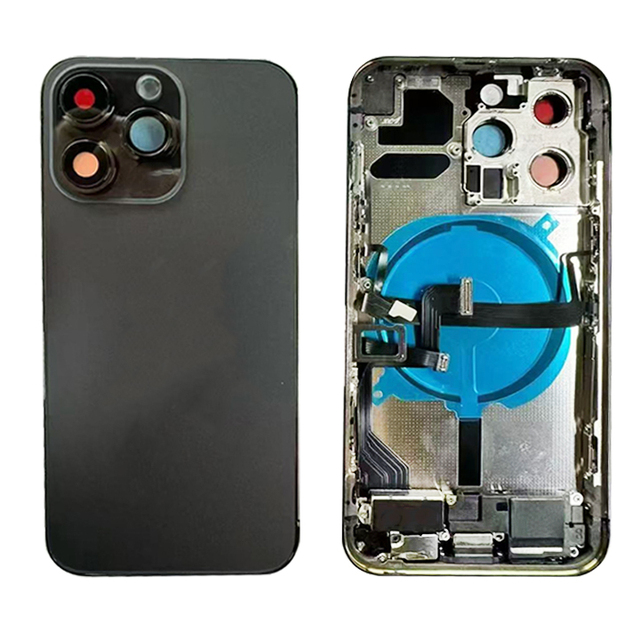 Mobile Phone Housing iphone 13 Pro Mobile Phone Battery Back Cover Housing with Flex