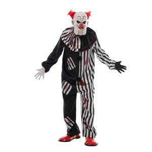 2026 New Halloween <b>Ugly</b> Clown Cosplay Costume Factory Original Creative Stage Prop Performance Wear Wholesale - Product Image 1