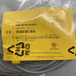 Sensor de Proximidad Original Nuevo <span class=keywords><strong>BI5U</strong></span> 8U NI8-<span class=keywords><strong>M18</strong></span>-AN6X/-<span class=keywords><strong>AP6X</strong></span>/-AD4X/-RN6X/VN/VP6X-H114 con Garantía de un Año en Stock - Product Image 3