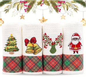 Paño de Cocina Navideño Personalizable con Logotipo, 35 * 75 cm, Económico, con Diseño de Muñeco de Nieve, para Cocina, Baño y Uso General - Product Image 2