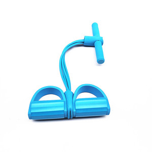 YIWU Indoor Gym elastico Yoga pedale fascia di resistenza tubo <span class=keywords><strong>con</strong></span> manici in schiuma braccio Yoga Stretching Training Sit Up Band - Product Image 3