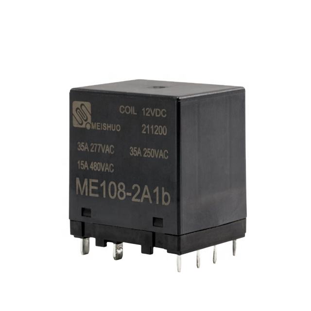 Meishuo ME108 PCB 40A Switching Capability 8 Pins 12VDC 24VDC Automotive Relay for New Energy Vehicles