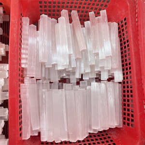 Bacchetta di Selenite grezza naturale all'ingrosso bacchetta di Selenite di pietra grezza - Product Image 2