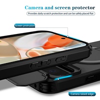 Étui de téléphone magnétique à fenêtre coulissante 2 en 1 pour Google Pixel 9 10 Pro XL 9A, cadre en TPU souple, coque arrière en plastique dur, protection, fundas