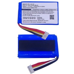 แบตเตอรี่สำรองสำหรับ <span class=keywords><strong>JBL</strong></span> Link10 รุ่น GSP103465 ความจุ 3600mAh 3.7v Li-ion ใช้แทนแบตเตอรี่เดิมได้  สำหรับลำโพงบลูทูธ <span class=keywords><strong>JBL</strong></span> Link10 - Product Image 1
