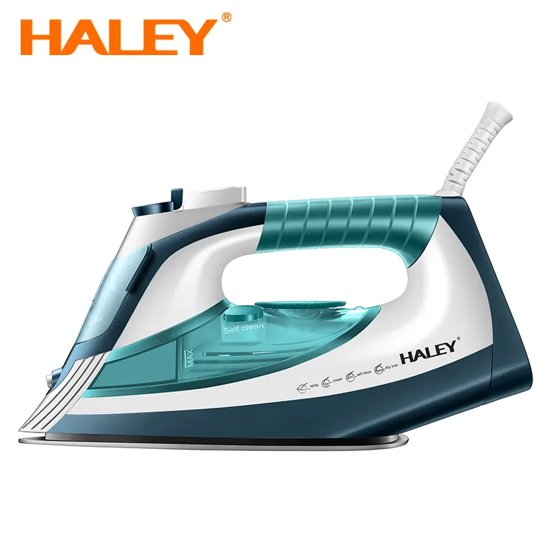 Haley Fabriek Direct Professionele Verstelbare Temperatuur Elektrische Stoompers Strijkijzer Elektrische Stoom Lron Ijzer