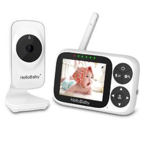 Monitor de Bebé con Cámara VIDEO <span class=keywords><strong>HelloBaby</strong></span> HB2033, Sin WiFi, Sin Aplicación, Monitor de Seguridad para Bebés, Alcance de Transmisión de 300 Metros - Product Image 1