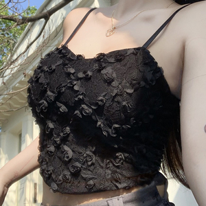 <span class=keywords><strong>Canotta</strong></span> snellente a fiore Stereo da <span class=keywords><strong>donna</strong></span> in <span class=keywords><strong>pizzo</strong></span> di bellezza avvolgente sul petto un pezzo ricamato con reggiseno imbottito <span class=keywords><strong>canotta</strong></span> da <span class=keywords><strong>donna</strong></span> - Product Image 5