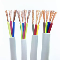 Cable de Alimentación para Uso Doméstico RVV, Flexible, Aislado con PVC, Núcleo de Cobre, Conductores Trenzados de 0.2mm-1.5mm, 2-6 mm², 100m de Longitud, OEM/SZADP