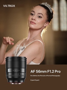 Lente Viltrox AF 56mm F1.2 Pro Prime con Montura XF/E para Cámaras sin Espejo de Formato Completo con Autoenfoque AF 56mm Pro F1.2 Apertura - Product Image 1