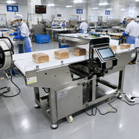 Détecteur de métaux automatique de qualité alimentaire pour la détection des métaux ferreux et non ferreux dans les pâtes et sauces, intégré aux lignes de remplissage de pots
