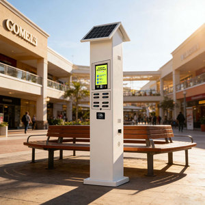 Station de recharge portable à énergie solaire 5000 mAh avec charge rapide pour les espaces publics - Product Image 1