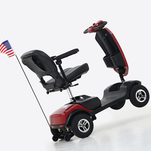 Venta al por <span class=keywords><strong>mayor</strong></span> scooter <span class=keywords><strong>de</strong></span> movilidad para adultos mayores uso portátil plegable 4 ruedas scooter <span class=keywords><strong>de</strong></span> movilidad con discapacida - Product Image 5