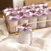 Bougies Parfumées de Luxe Personnalisées Sur Mesure pour Faveurs de Fête de Mariage et Cadeaux de Bougies de Mariage