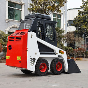 Minicargadora Diesel China con Ruedas, Multifuncional, con Dirección Deslizante, Motor de Alta Potencia 28Kw, Componente Principal, 1 Año de Garantía, Probada - Product Image 3