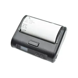 4 Inch Draagbare Mini Printer Draadloze Directe Thermische Ontvangst Printers Met Oplaadbare Batterij