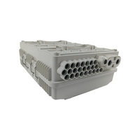Caja de Distribución de Fibra Óptica FTTH para Exteriores IP65, Caja Terminal de 24/48 Núcleos con Cierre de Empalme PLC y Divisor de Casete LGX