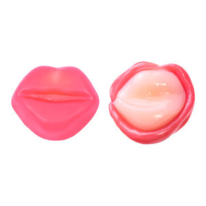 Amos Peelerz Valentijn Creatieve Snoep Groothandel Afpelbare Lippen Vorm Aardbei & Vanille Smaak Gummy Candy - Product Image 3